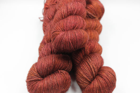 Cinderwine Sock Skein 50% Yak 50% Silk 100g