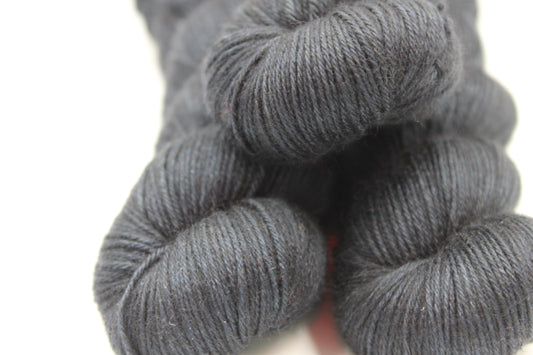 Obsidian Yarn 50% Yak 50% Silk 100g Skein - Attic Spin Dye