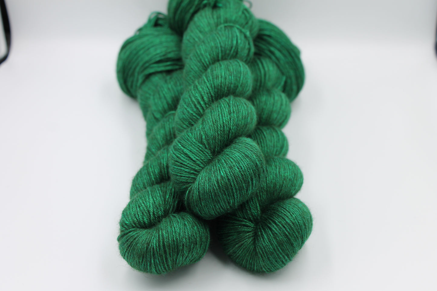 Emerald Veil Sock Skein 50% Yak 50% Silk 100g