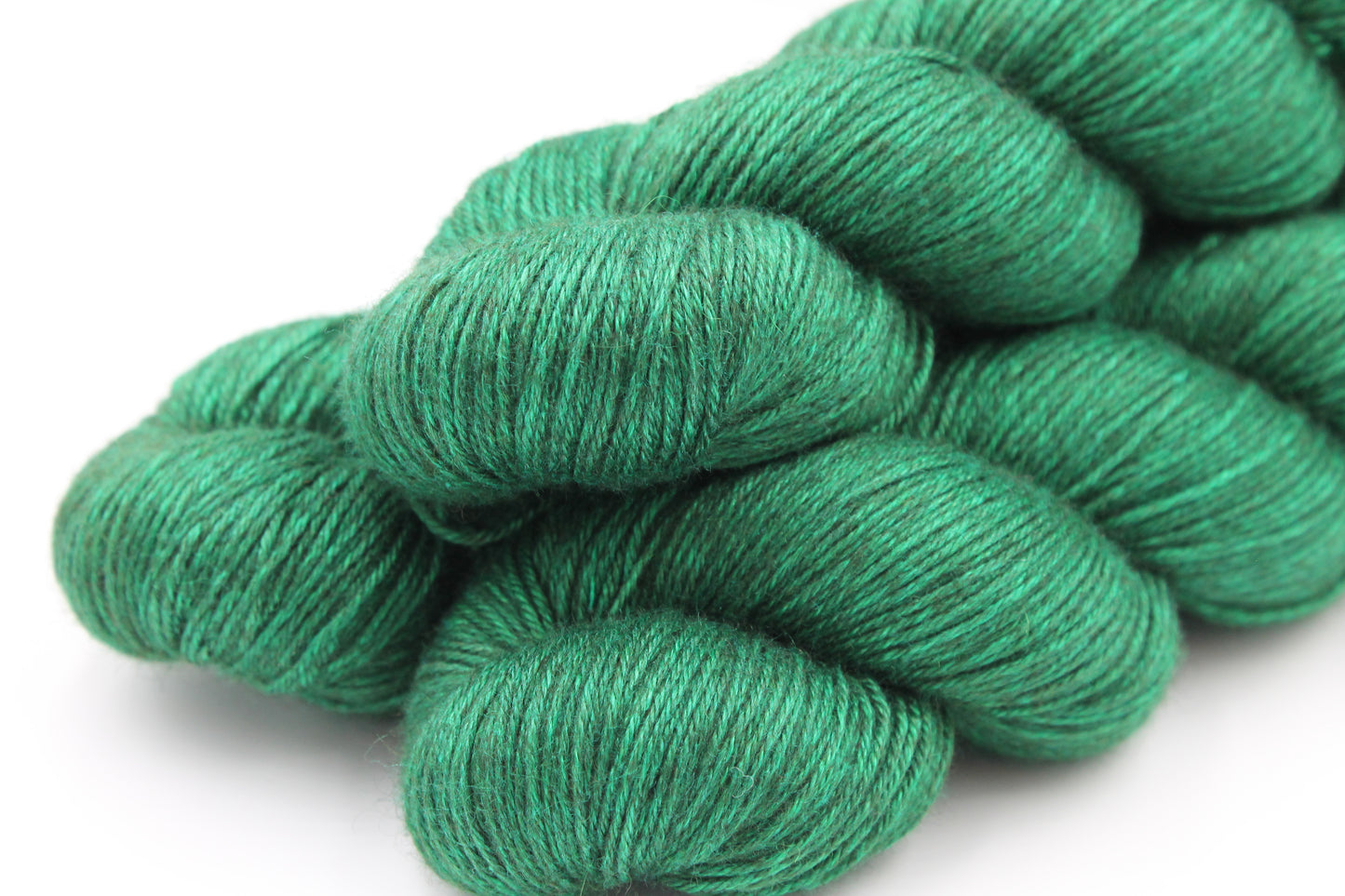 Emerald Veil Sock Skein 50% Yak 50% Silk 100g