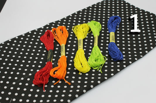 Embroidery Doodle Cloth Kit - Creative Stitching Project