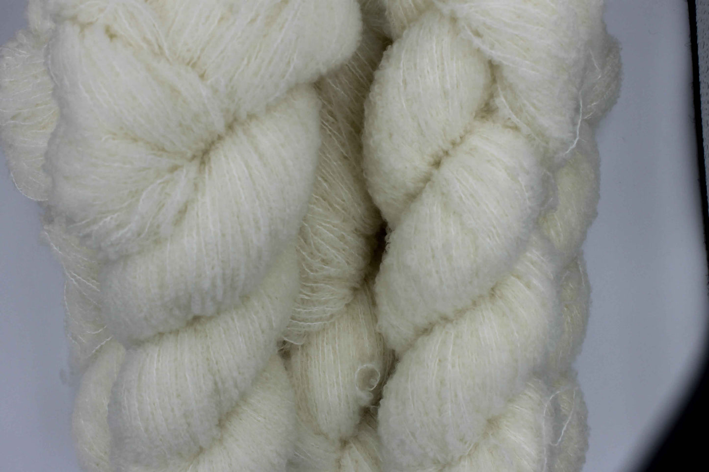 Neve 80% Superfine Merino Wool Boucle Yarn - 20% Nylon Lace Weight 100g Skein