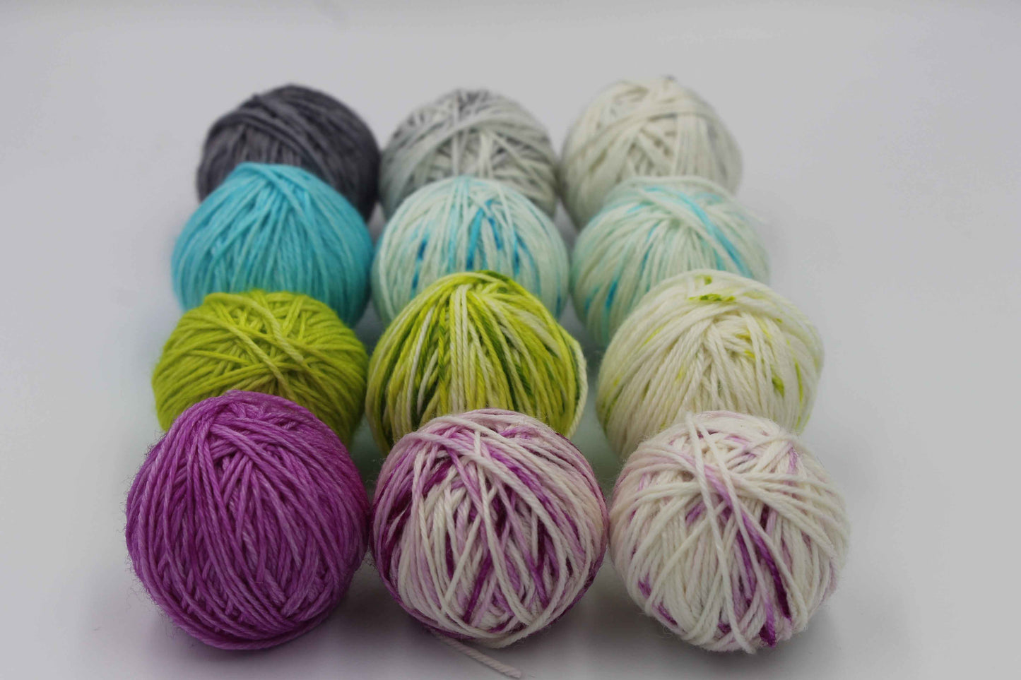 Pink Bear & Jemima's Speckles and Solids Selection Pack One, 12 x 10g Paw Wound