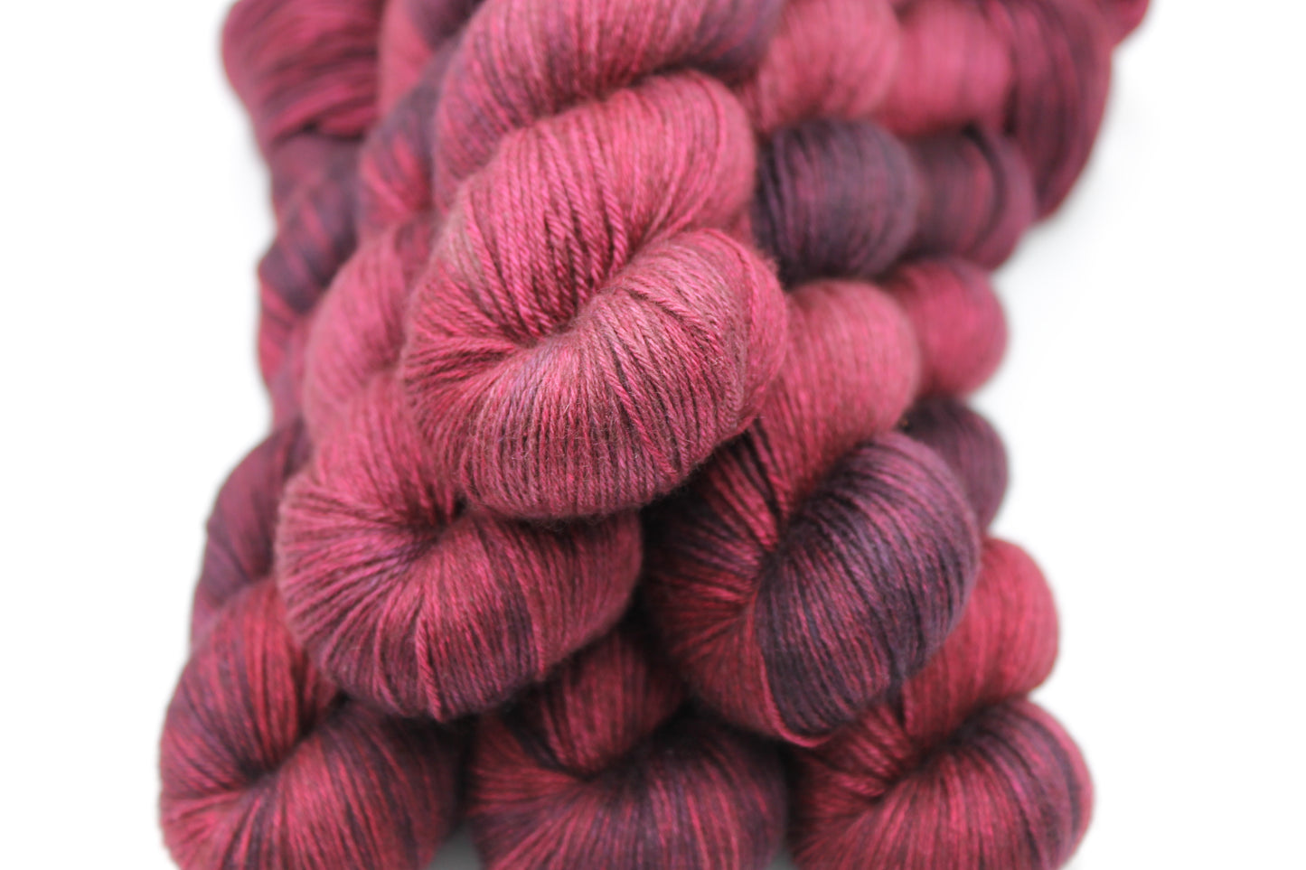 Victorian Gothic Sock Yarn Skein 50% Yak 50% Silk 100g