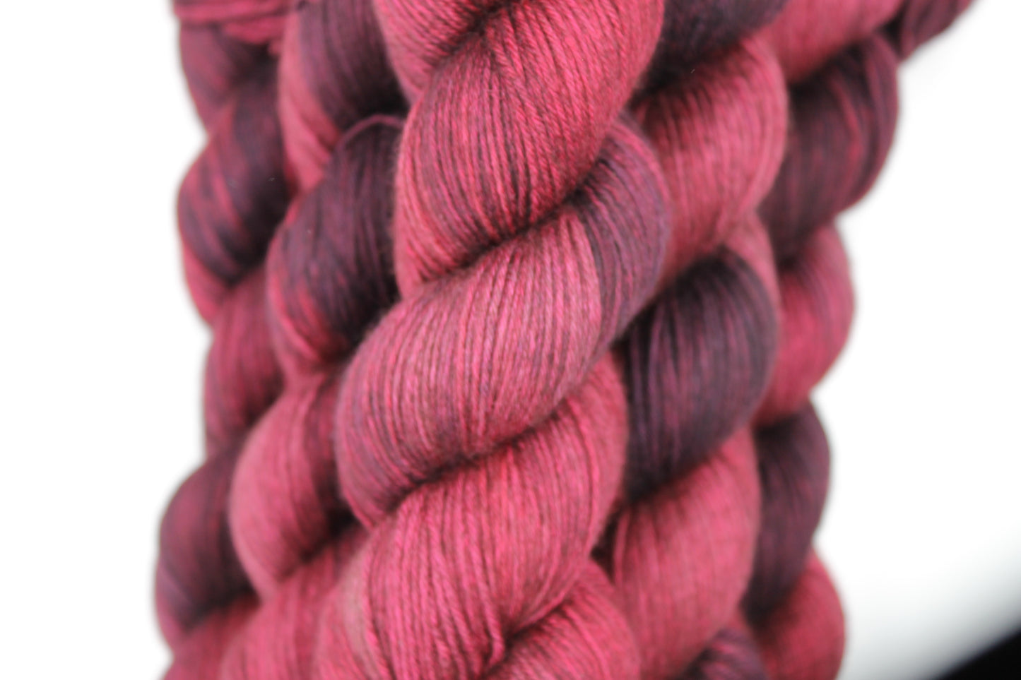 Victorian Gothic Sock Yarn Skein 50% Yak 50% Silk 100g