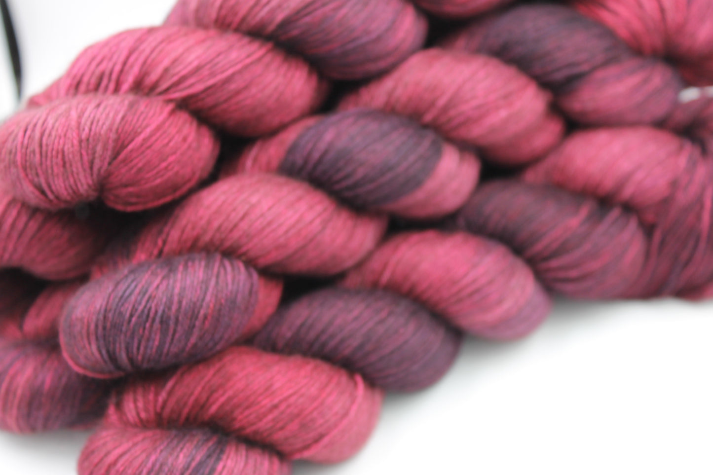Victorian Gothic Sock Yarn Skein 50% Yak 50% Silk 100g