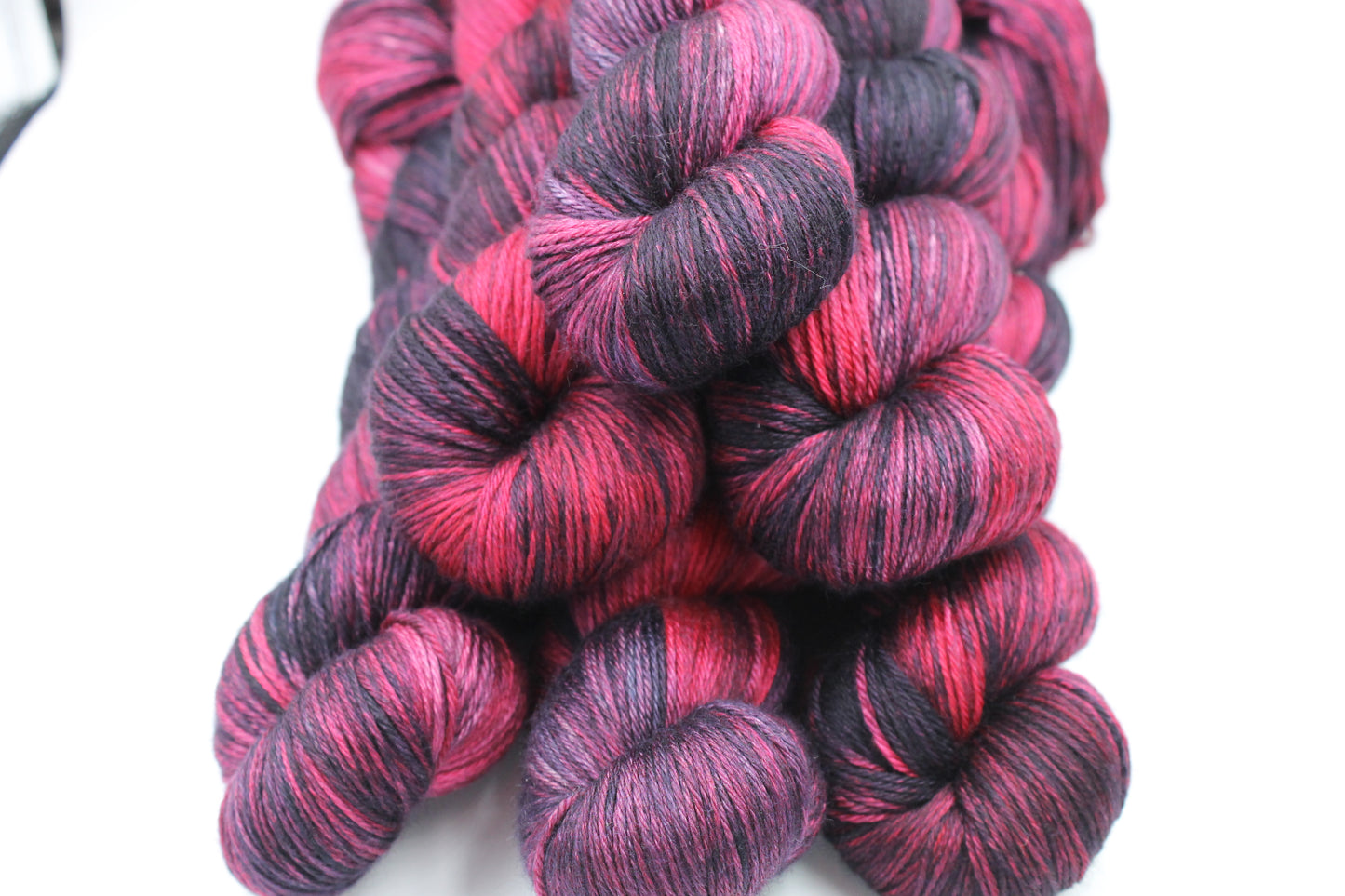Victorian Gothic Sock Yarn Skein - 50% Superwash Merino Wool, 50% Silk, 100g Skeins