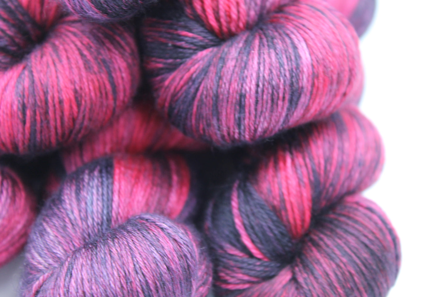 Victorian Gothic Sock Yarn Skein - 50% Superwash Merino Wool, 50% Silk, 100g Skeins
