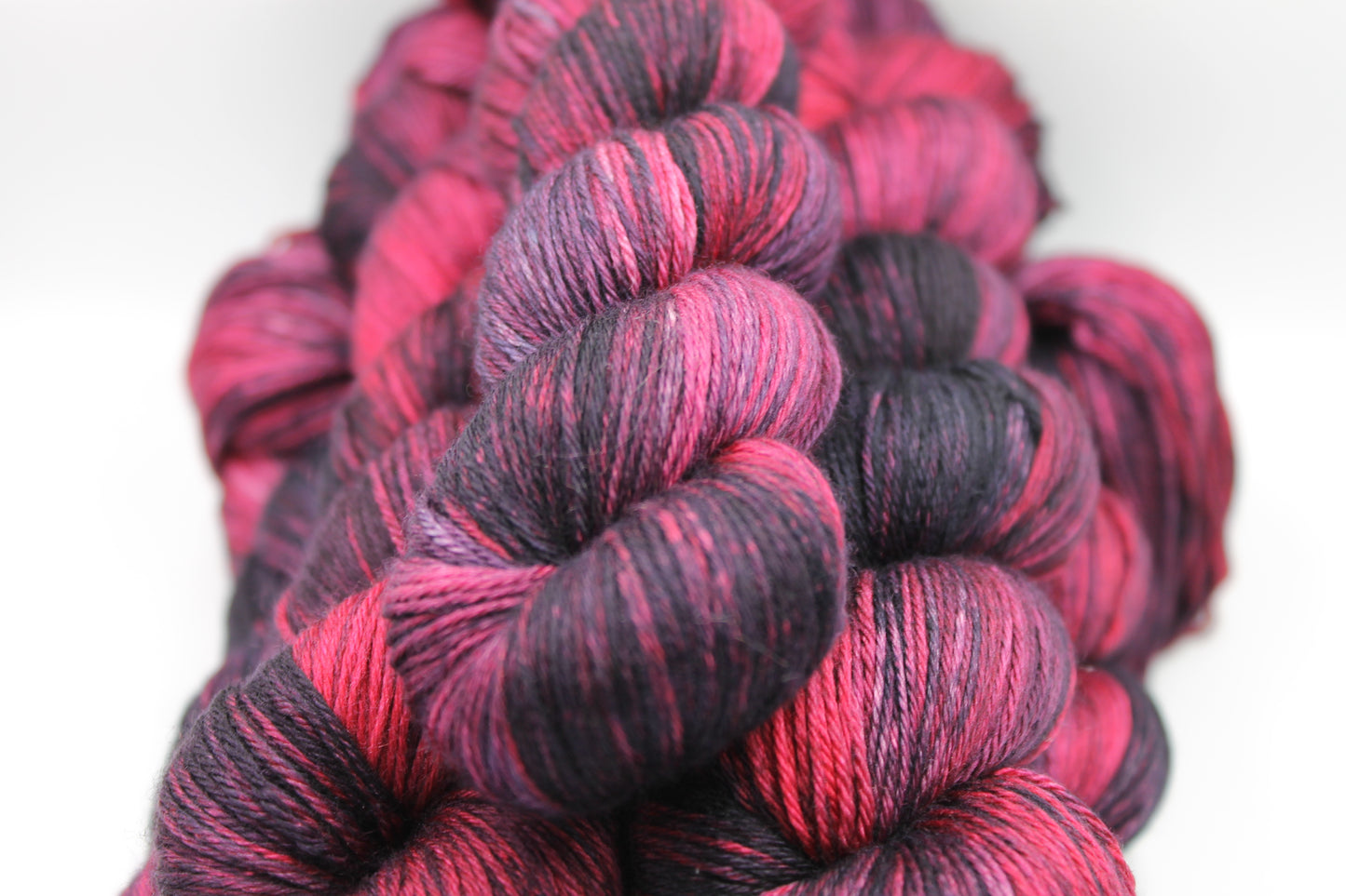 Victorian Gothic Sock Yarn Skein - 50% Superwash Merino Wool, 50% Silk, 100g Skeins