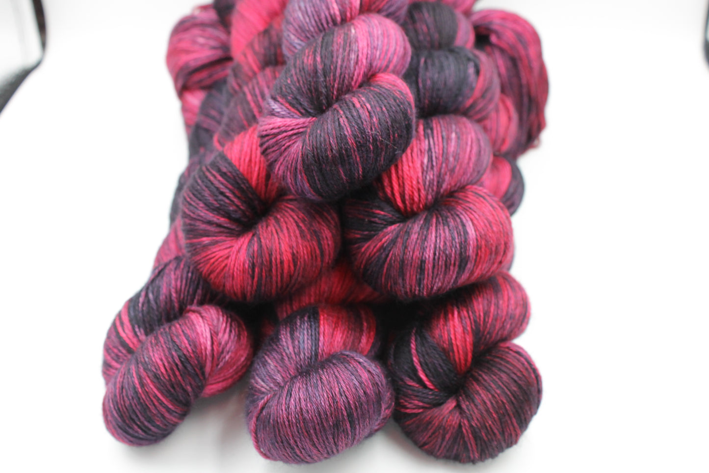 Victorian Gothic Sock Yarn Skein - 50% Superwash Merino Wool, 50% Silk, 100g Skeins