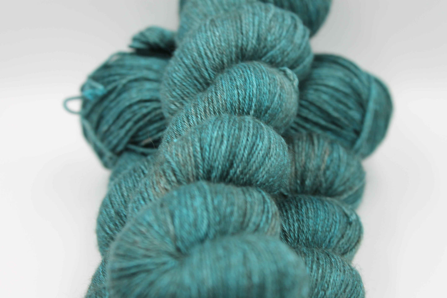 Silken Seafoam Sock Yarn Skein 50% Yak 50% Silk 100g