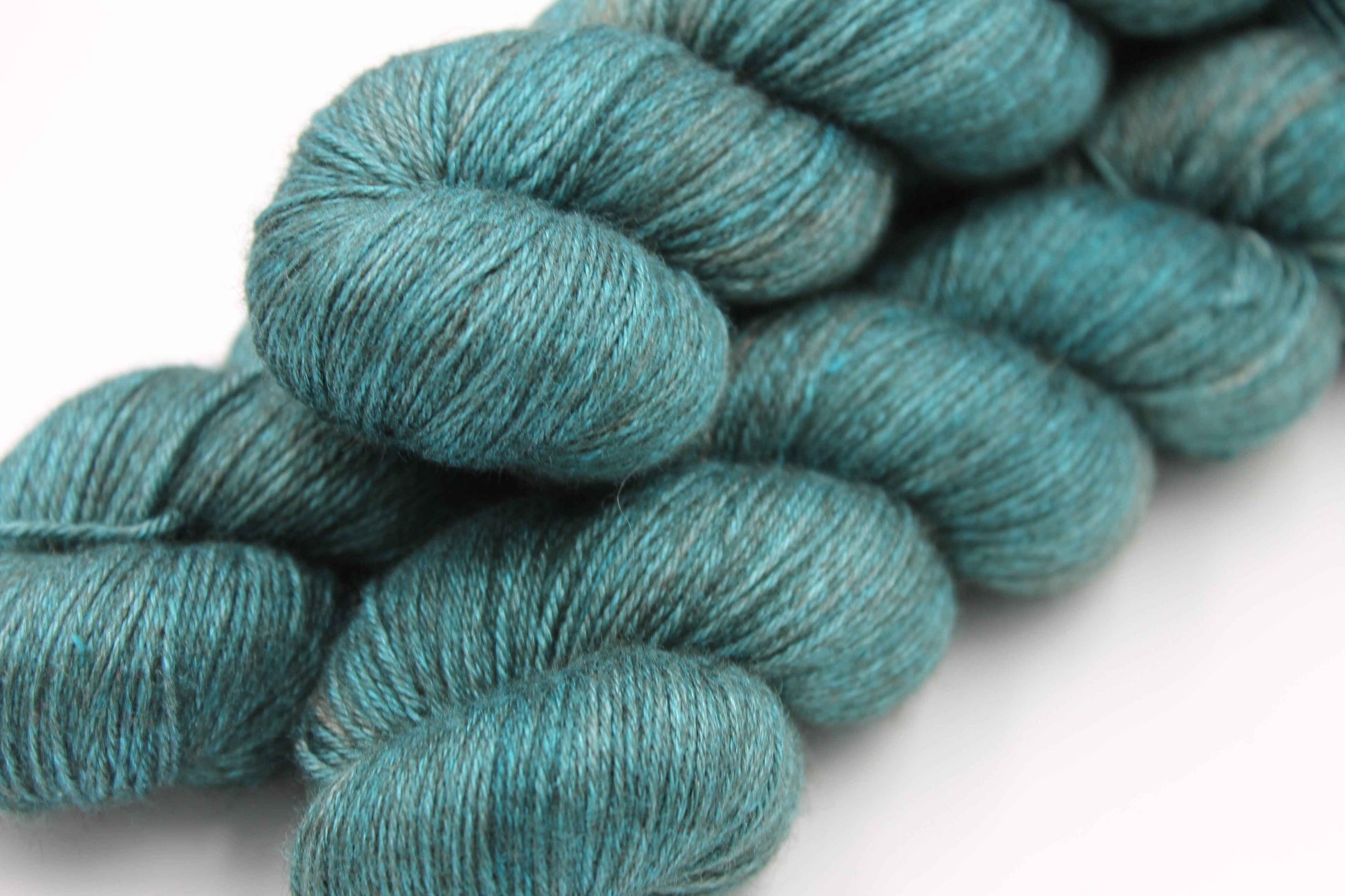 Silken Seafoam Sock Yarn Skein 50% Yak 50% Silk 100g