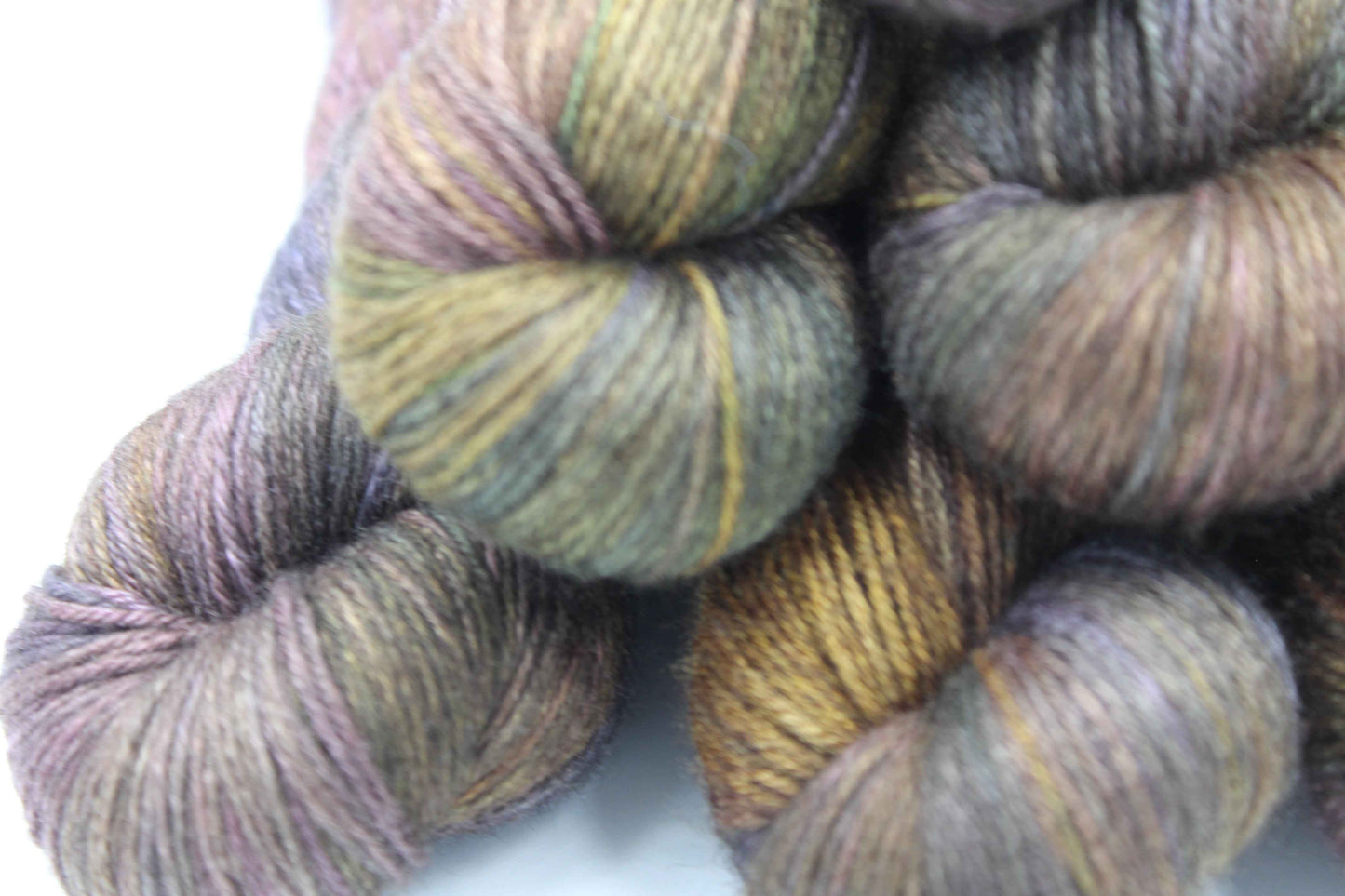 Twilight Bramble Sock Yarn Skein 50% Yak 50% Silk 100g