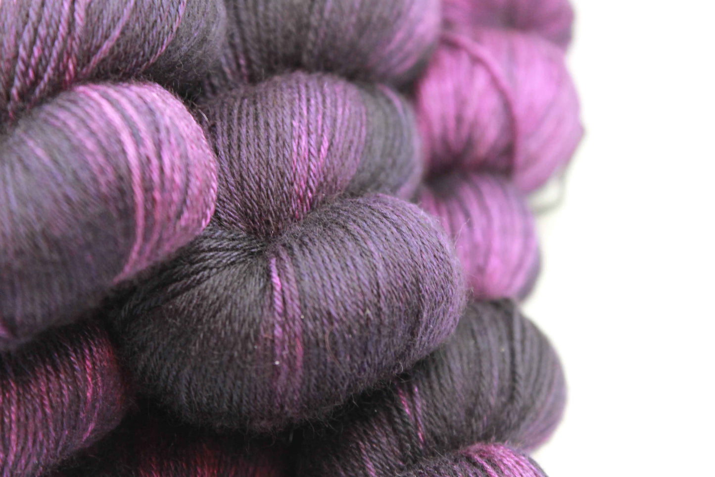 Victorian Plum Yak Silk Sock Yarn 50% Yak 50% Silk 100g