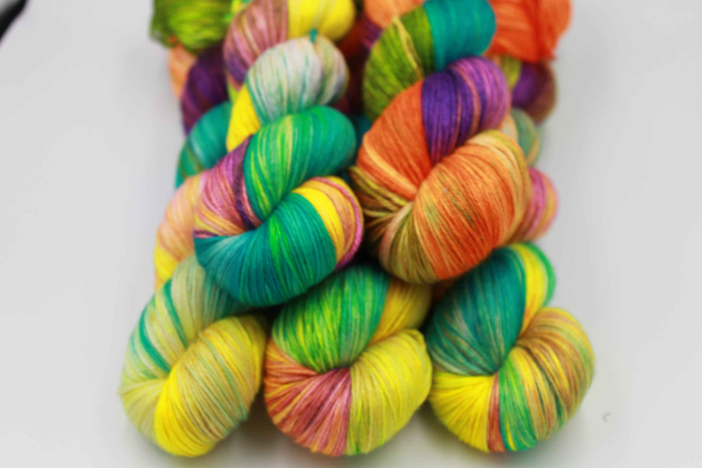 Summer of '76 Sock Yarn Skein - 50% Superwash Merino Wool, 50% Silk, 100g Skeins