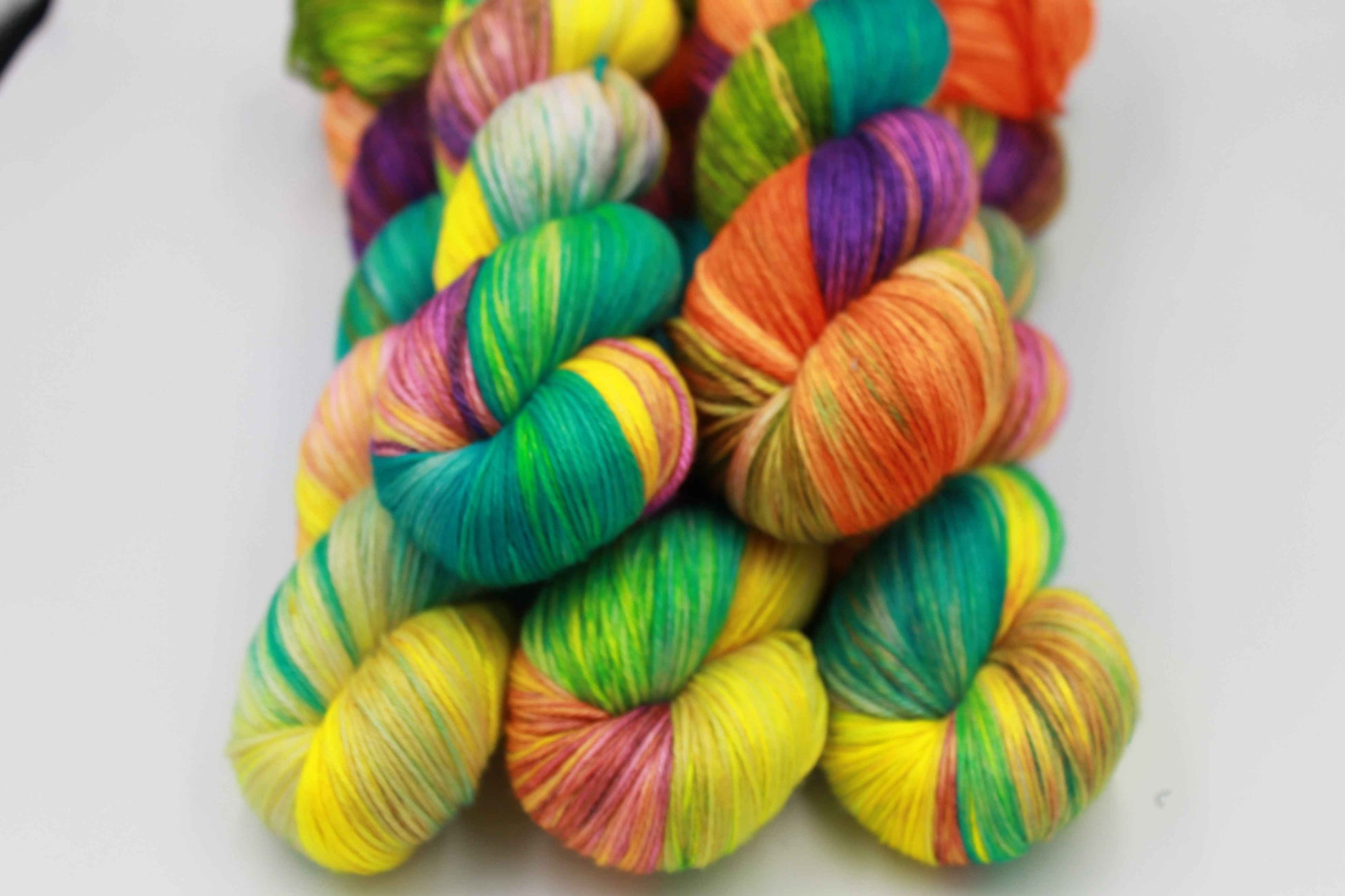Summer of '76 Sock Yarn Skein - 50% Superwash Merino Wool, 50% Silk, 100g Skeins