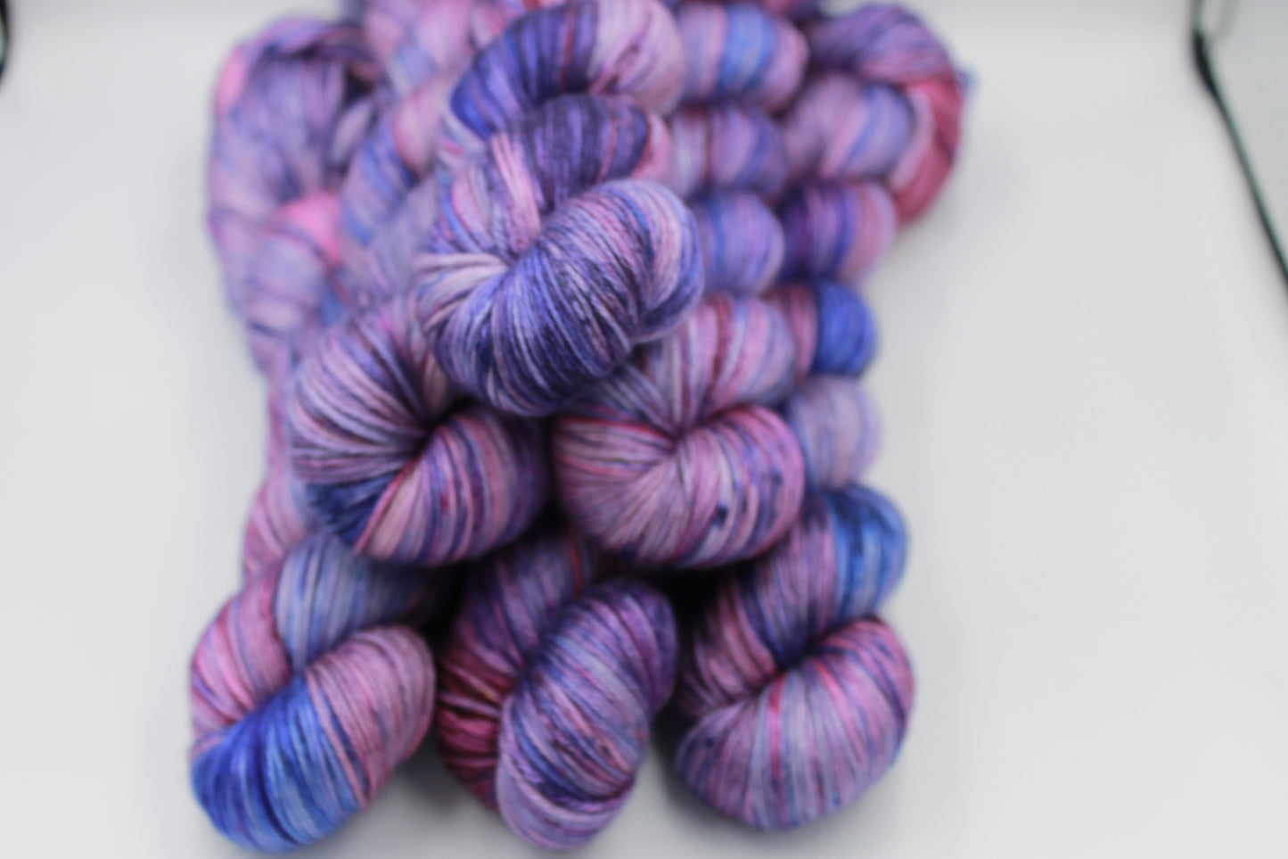 Lilac Blush Sock Yarn 50% Superwash Merino Wool 50% Silk 100g Skeins
