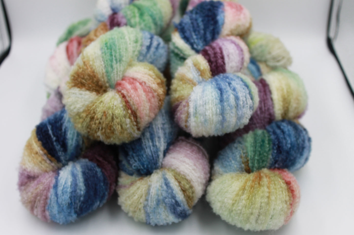 Chatsworth Medley  80% Superfine Merino Wool Boucle Yarn - 20% Nylon Lace Weight 100g Skein