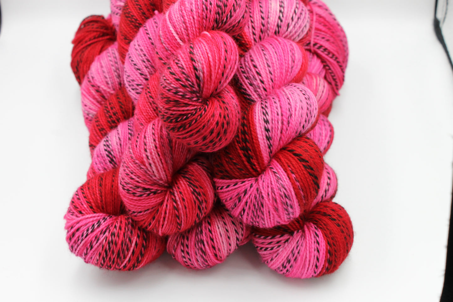 Sunburnt Zebra  - 100g Hand Dyed Zebra Sock Skein in 80% SuperWash Merino and 20% Nylon