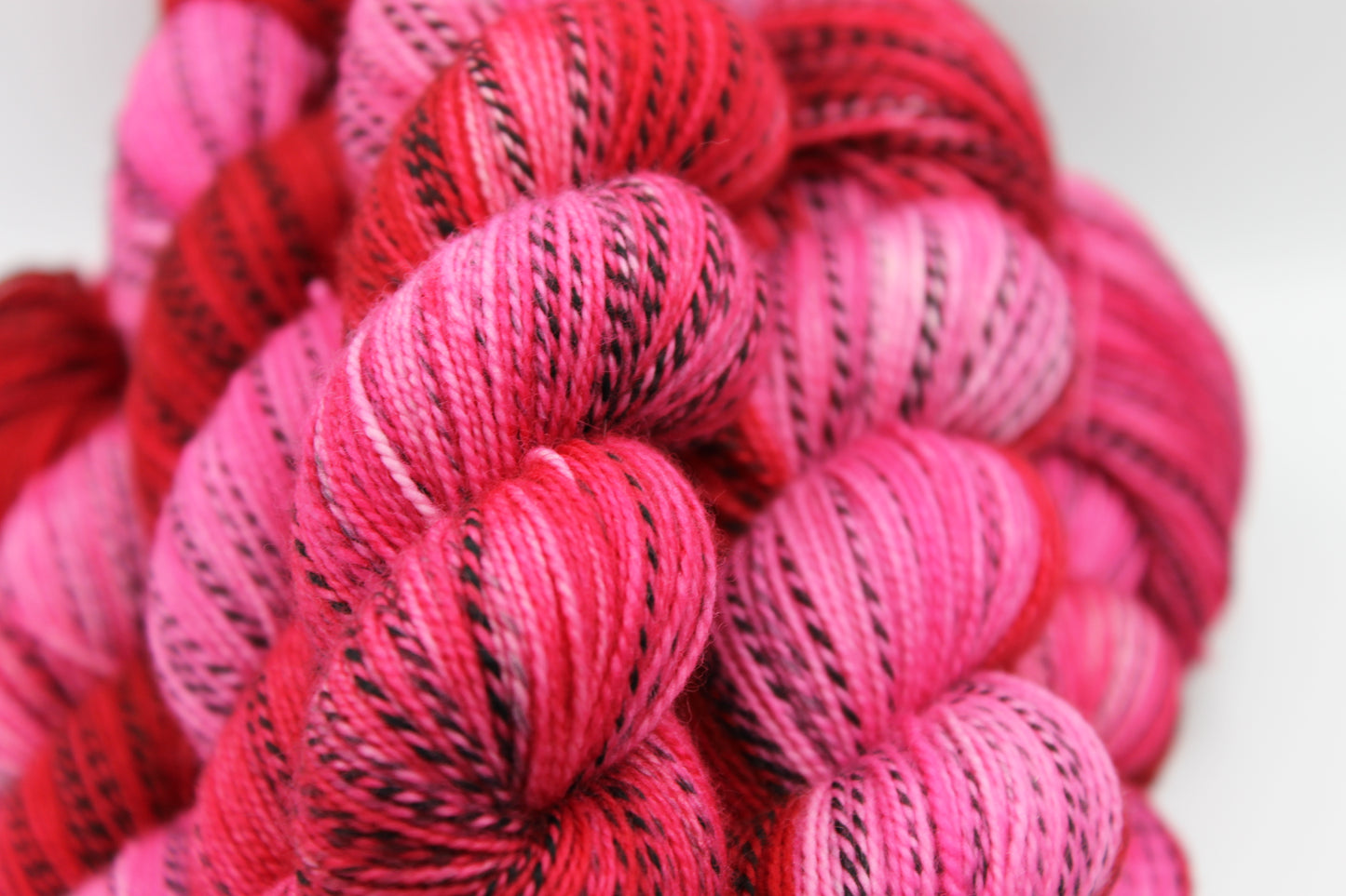 Sunburnt Zebra  - 100g Hand Dyed Zebra Sock Skein in 80% SuperWash Merino and 20% Nylon