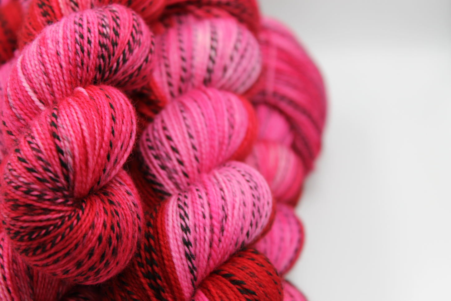 Sunburnt Zebra  - 100g Hand Dyed Zebra Sock Skein in 80% SuperWash Merino and 20% Nylon