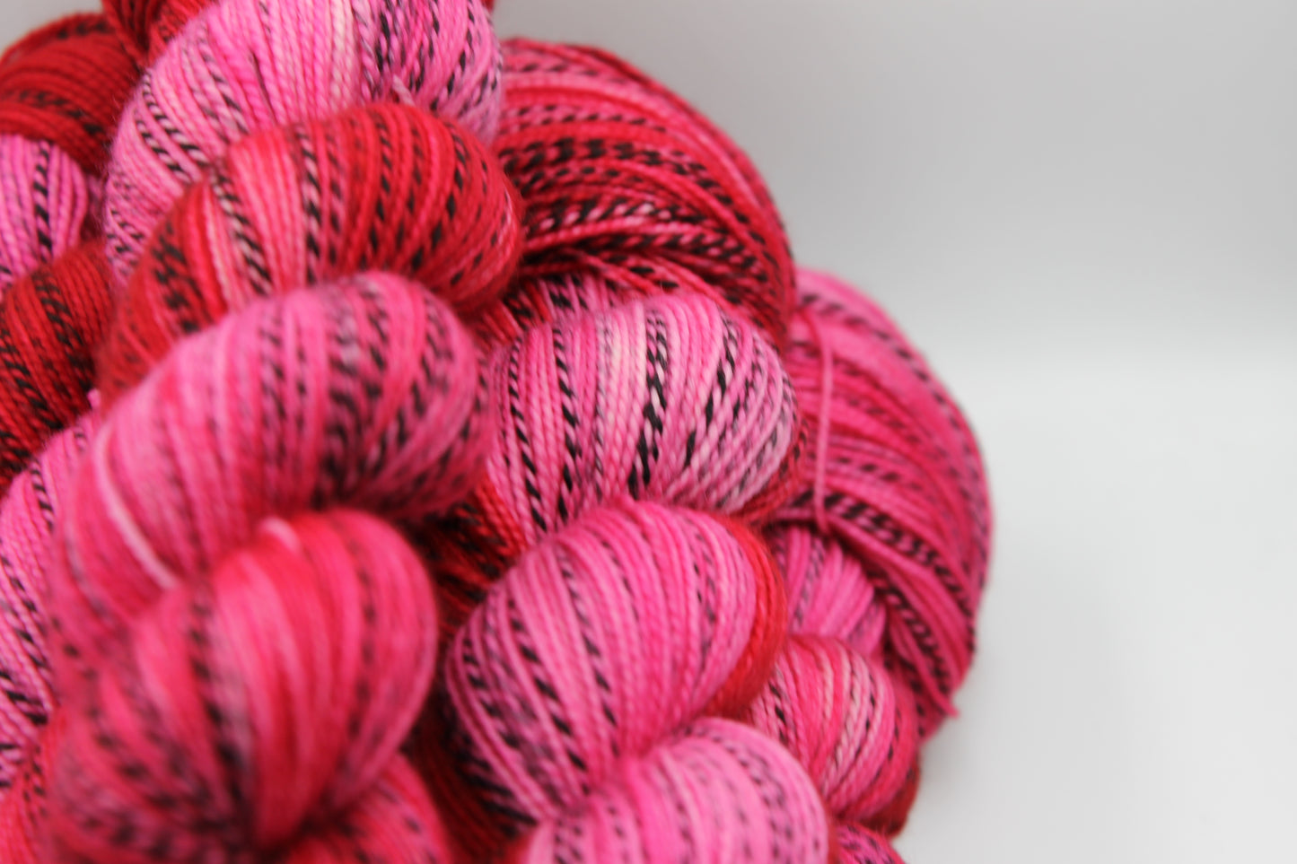 Sunburnt Zebra  - 100g Hand Dyed Zebra Sock Skein in 80% SuperWash Merino and 20% Nylon