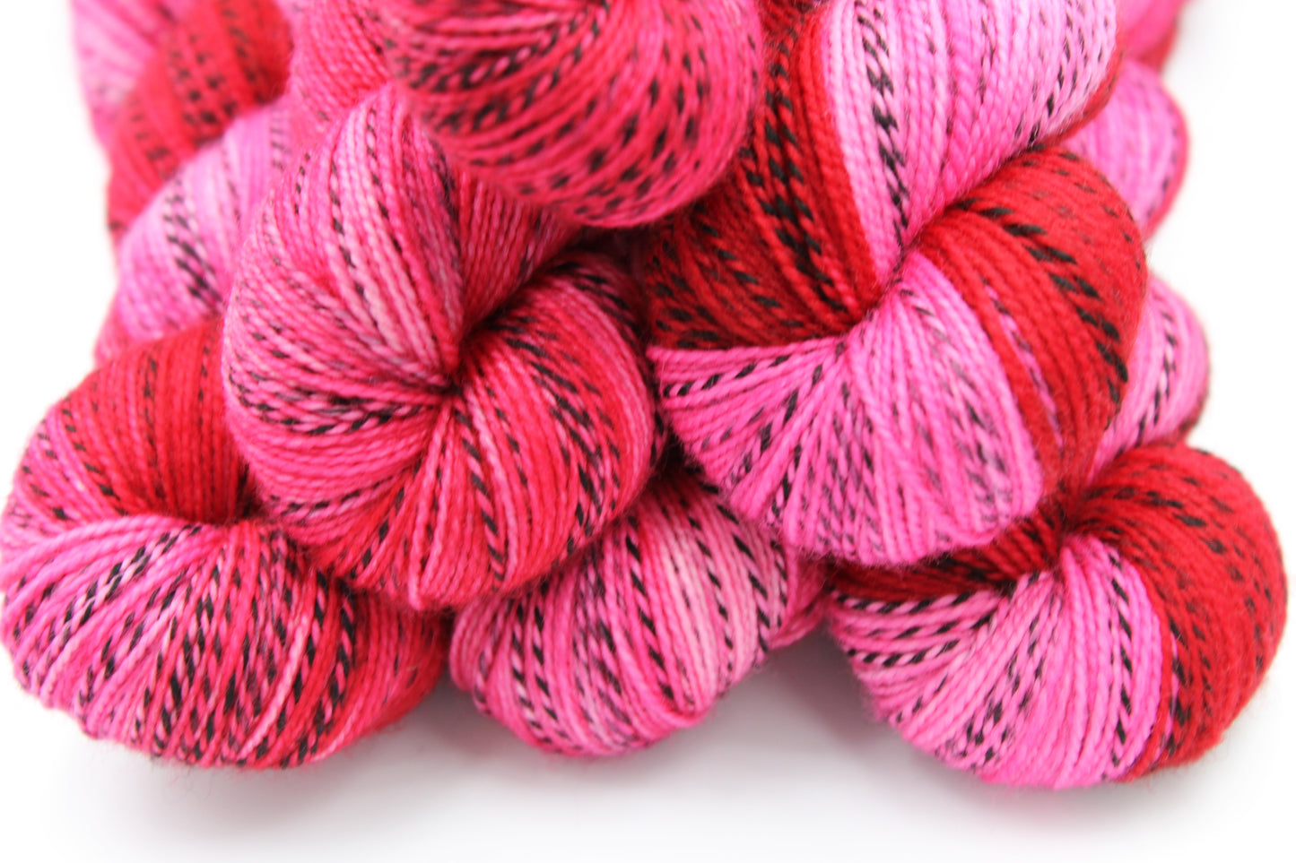 Sunburnt Zebra  - 100g Hand Dyed Zebra Sock Skein in 80% SuperWash Merino and 20% Nylon