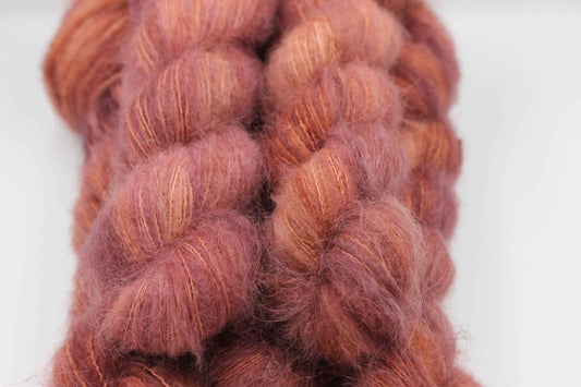 Vintage Petal Exquisite Lace Yarn 50g Skein 74% Baby Suri Alpaca 26% Mulberry Silk