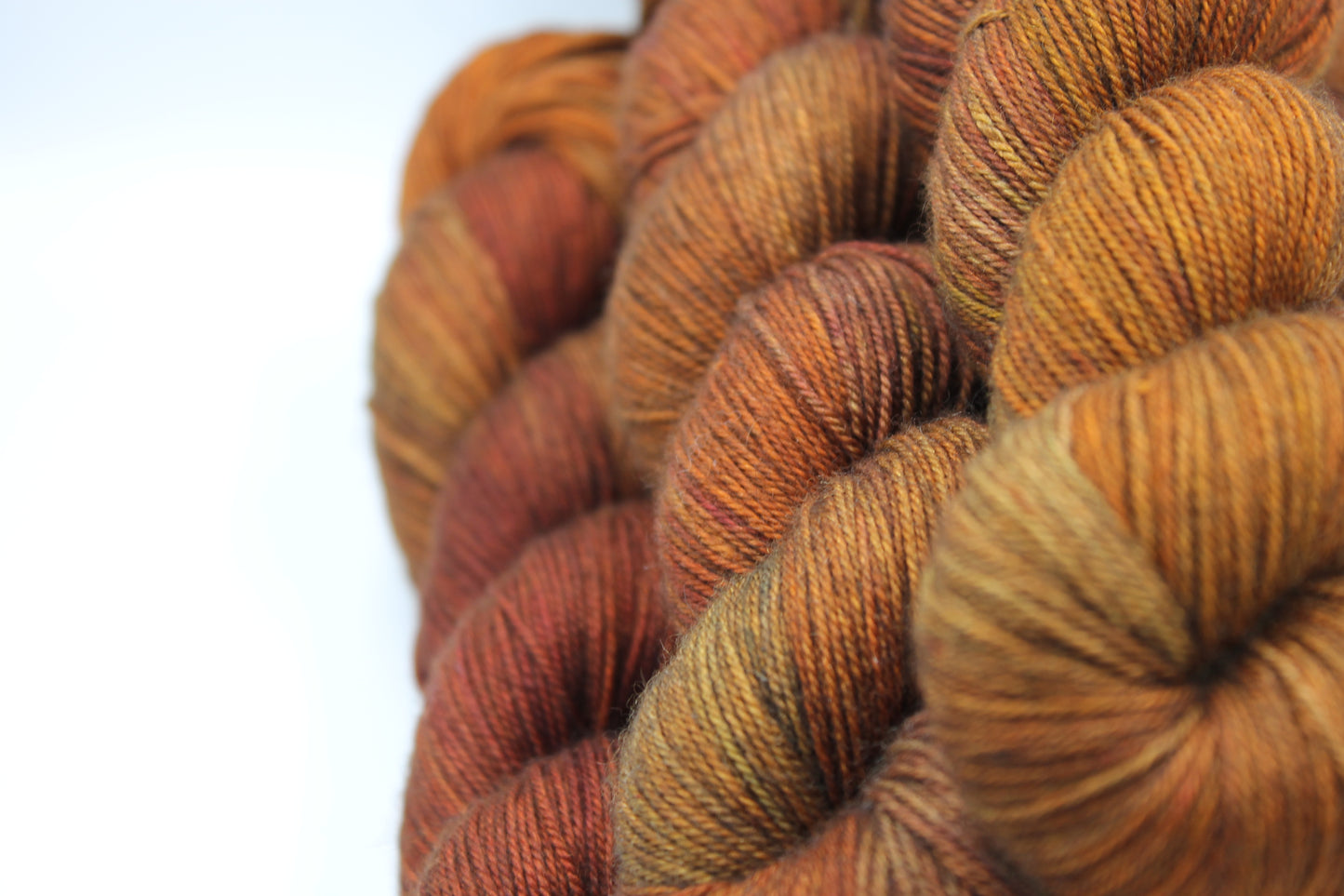 Chippendale Sock Skein Hand Dyed Merino Silk Yarn - 60% SuperWash Merino, 20% Silk, 20% Yak