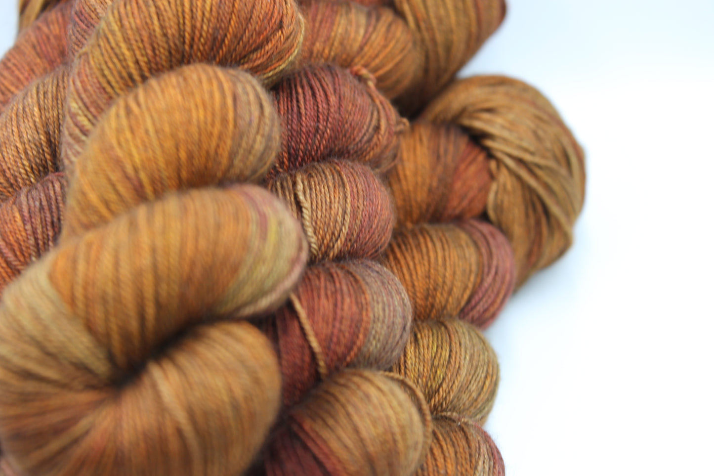 Chippendale Sock Skein Hand Dyed Merino Silk Yarn - 60% SuperWash Merino, 20% Silk, 20% Yak