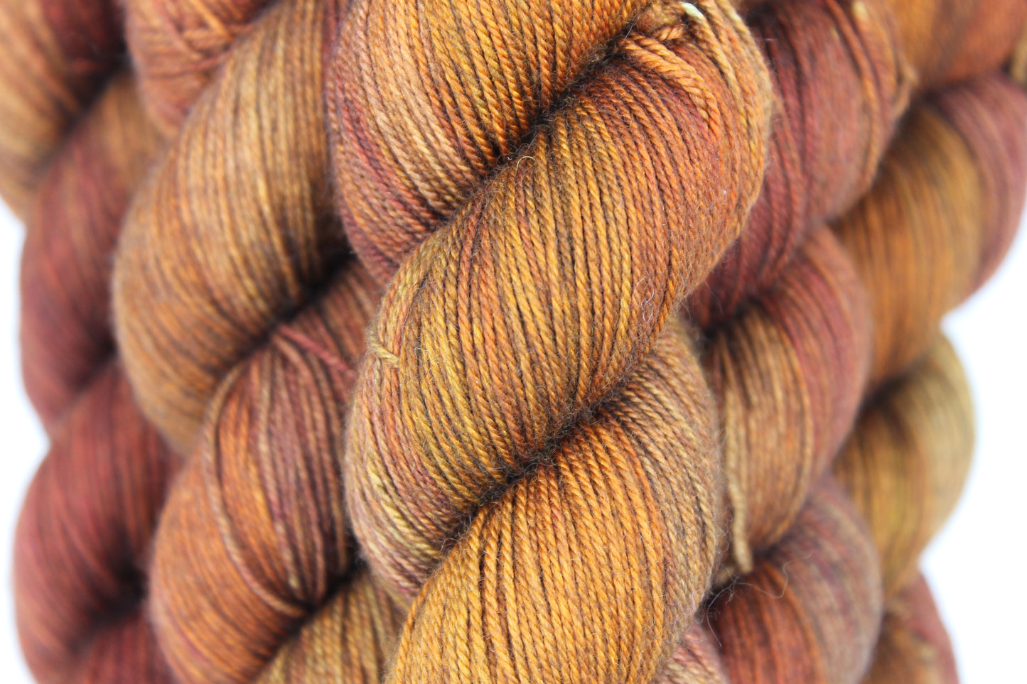 Chippendale Sock Skein Hand Dyed Merino Silk Yarn - 60% SuperWash Merino, 20% Silk, 20% Yak