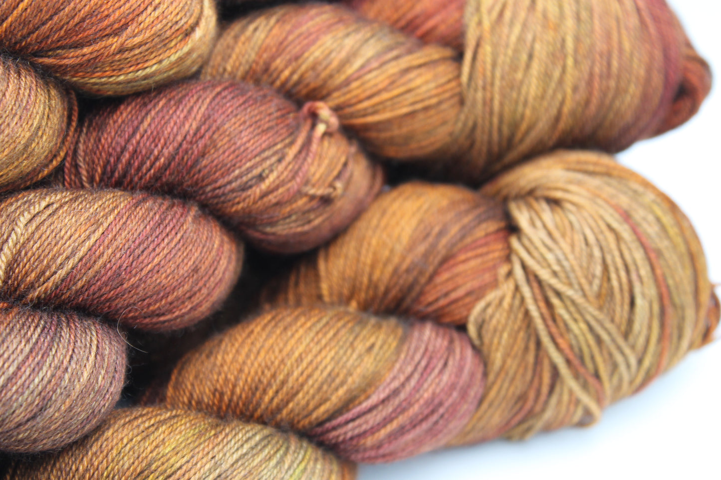 Chippendale Sock Skein Hand Dyed Merino Silk Yarn - 60% SuperWash Merino, 20% Silk, 20% Yak