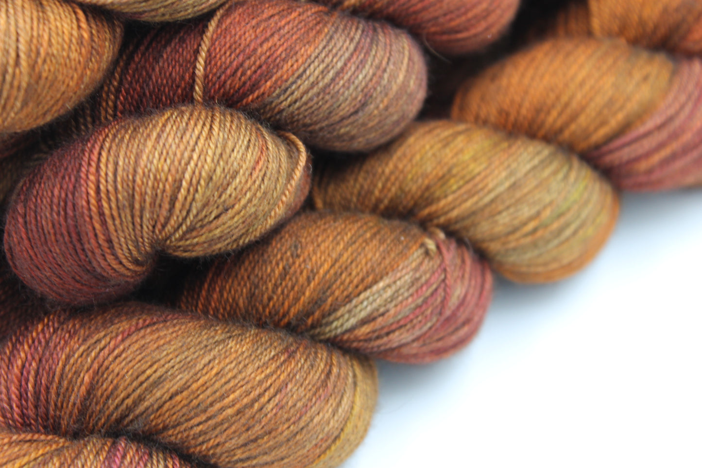 Chippendale Sock Skein Hand Dyed Merino Silk Yarn - 60% SuperWash Merino, 20% Silk, 20% Yak