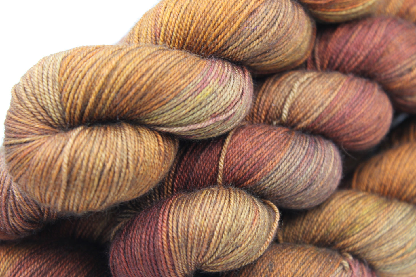 Chippendale Sock Skein Hand Dyed Merino Silk Yarn - 60% SuperWash Merino, 20% Silk, 20% Yak