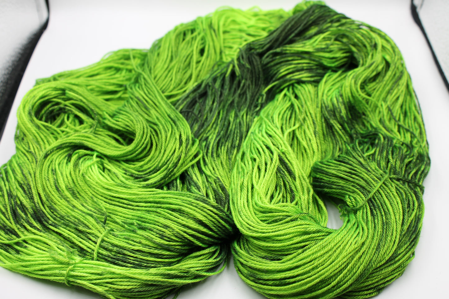 Cackles Manically Sock Yarn Skein - 50% Superwash Merino Wool, 50% Silk, 100g Skeins