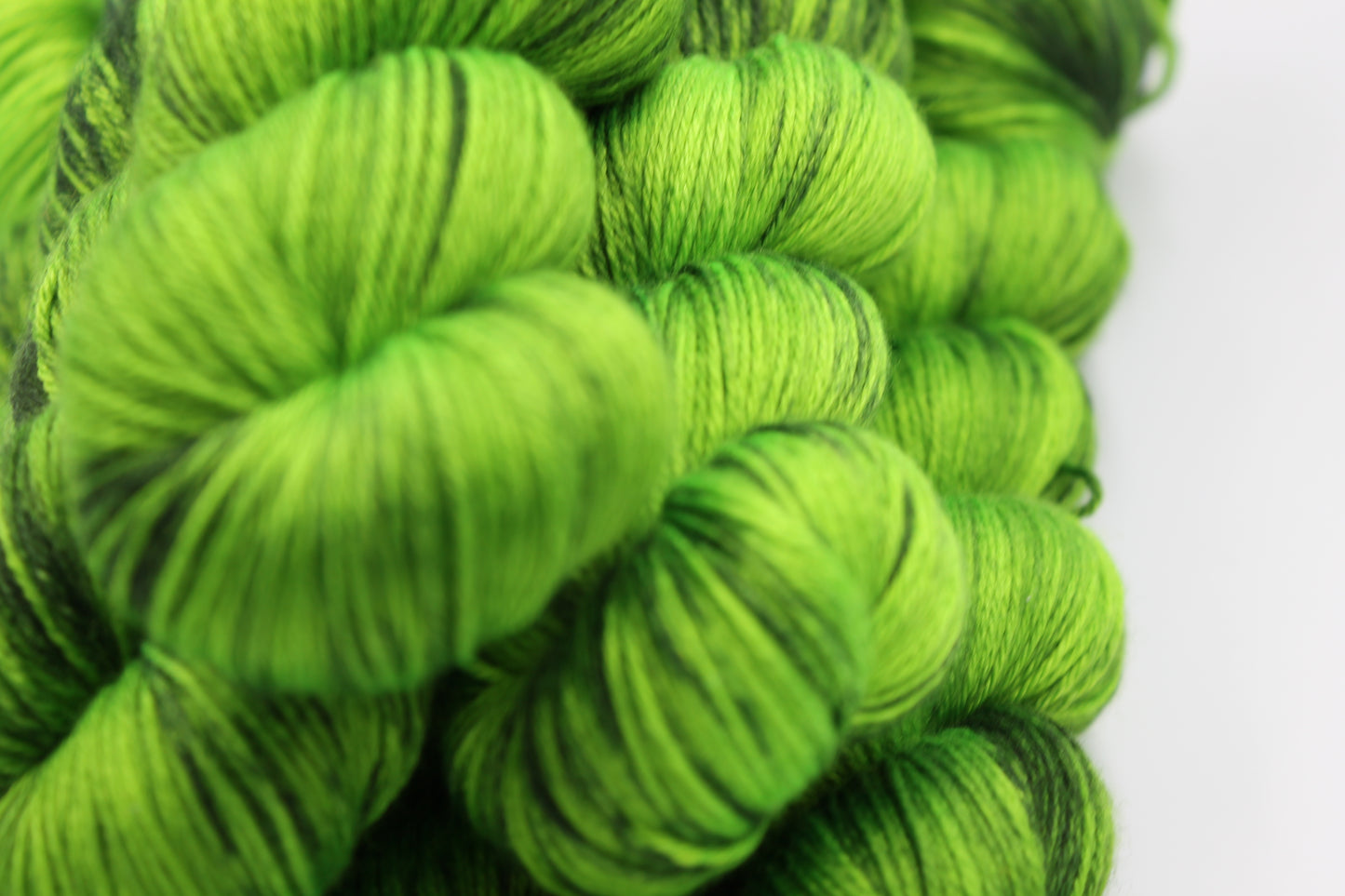 Cackles Manically Sock Yarn Skein - 50% Superwash Merino Wool, 50% Silk, 100g Skeins