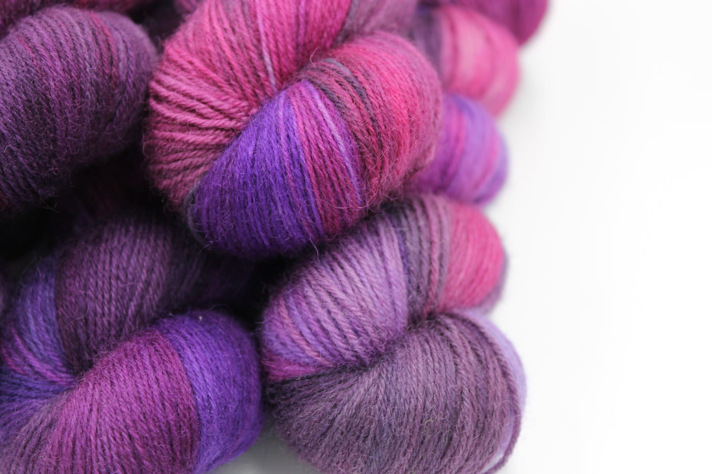 Berry Whisper Non Superwash 100% Blue Faced Leicester 100g