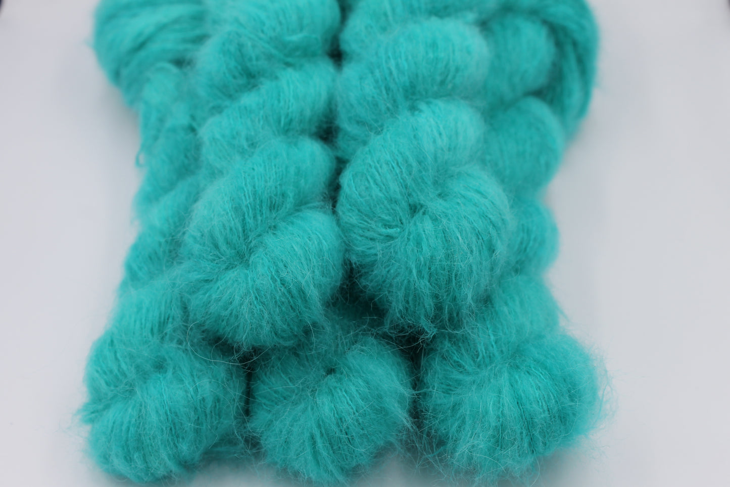 Peacock Exquisite Lace Yarn 50g Skein 74% Baby Suri Alpaca 26% Mulberry Silk