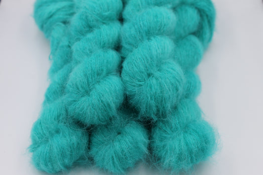 Peacock Exquisite Lace Yarn 50g Skein 74% Baby Suri Alpaca 26% Mulberry Silk
