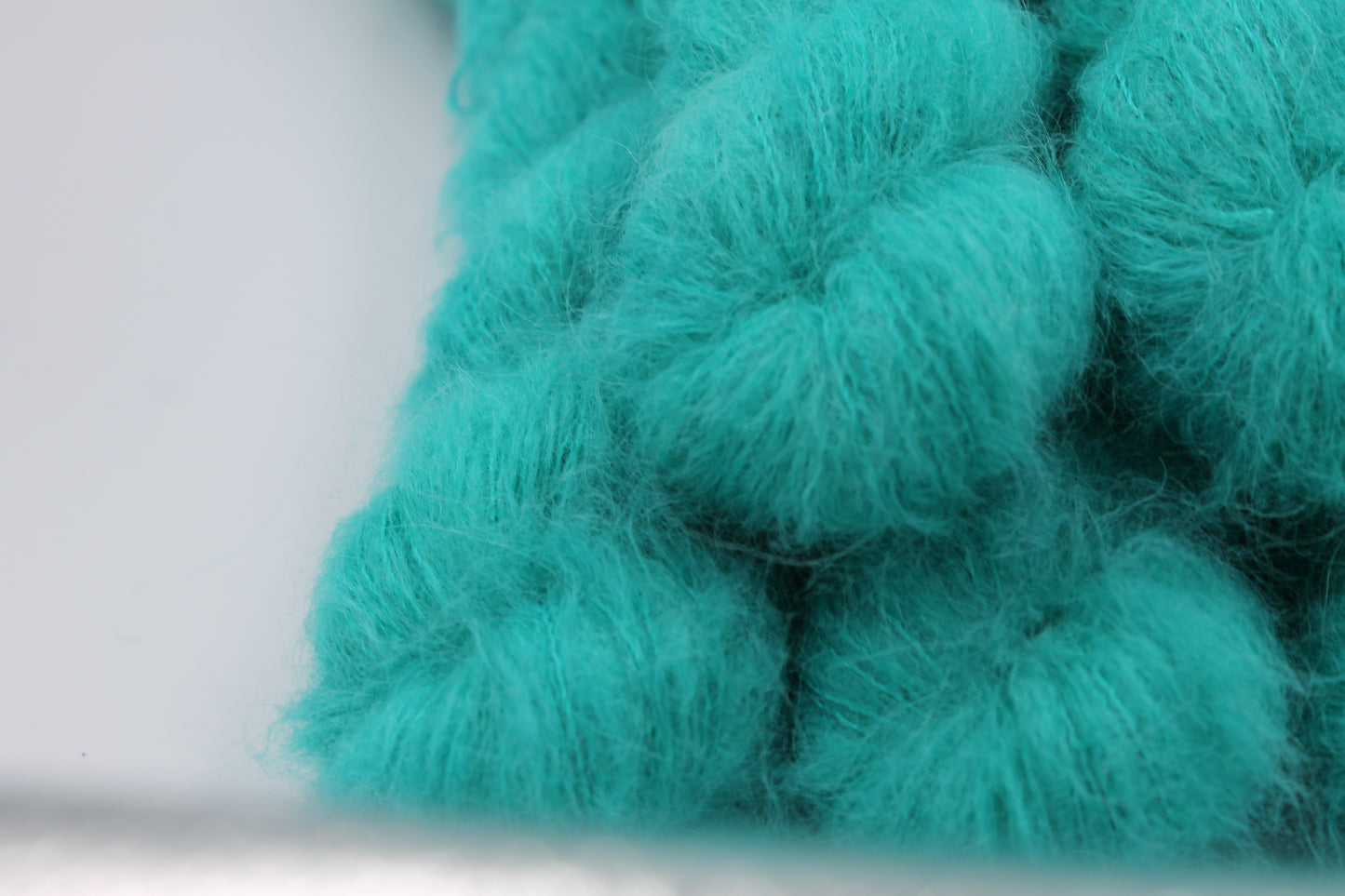 Peacock Exquisite Lace Yarn 50g Skein 74% Baby Suri Alpaca 26% Mulberry Silk