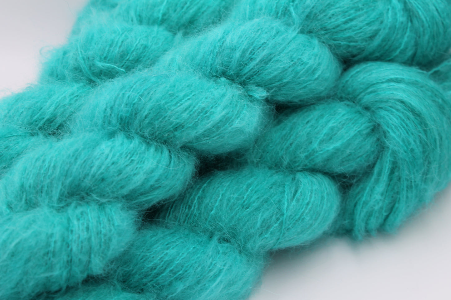 Peacock Exquisite Lace Yarn 50g Skein 74% Baby Suri Alpaca 26% Mulberry Silk