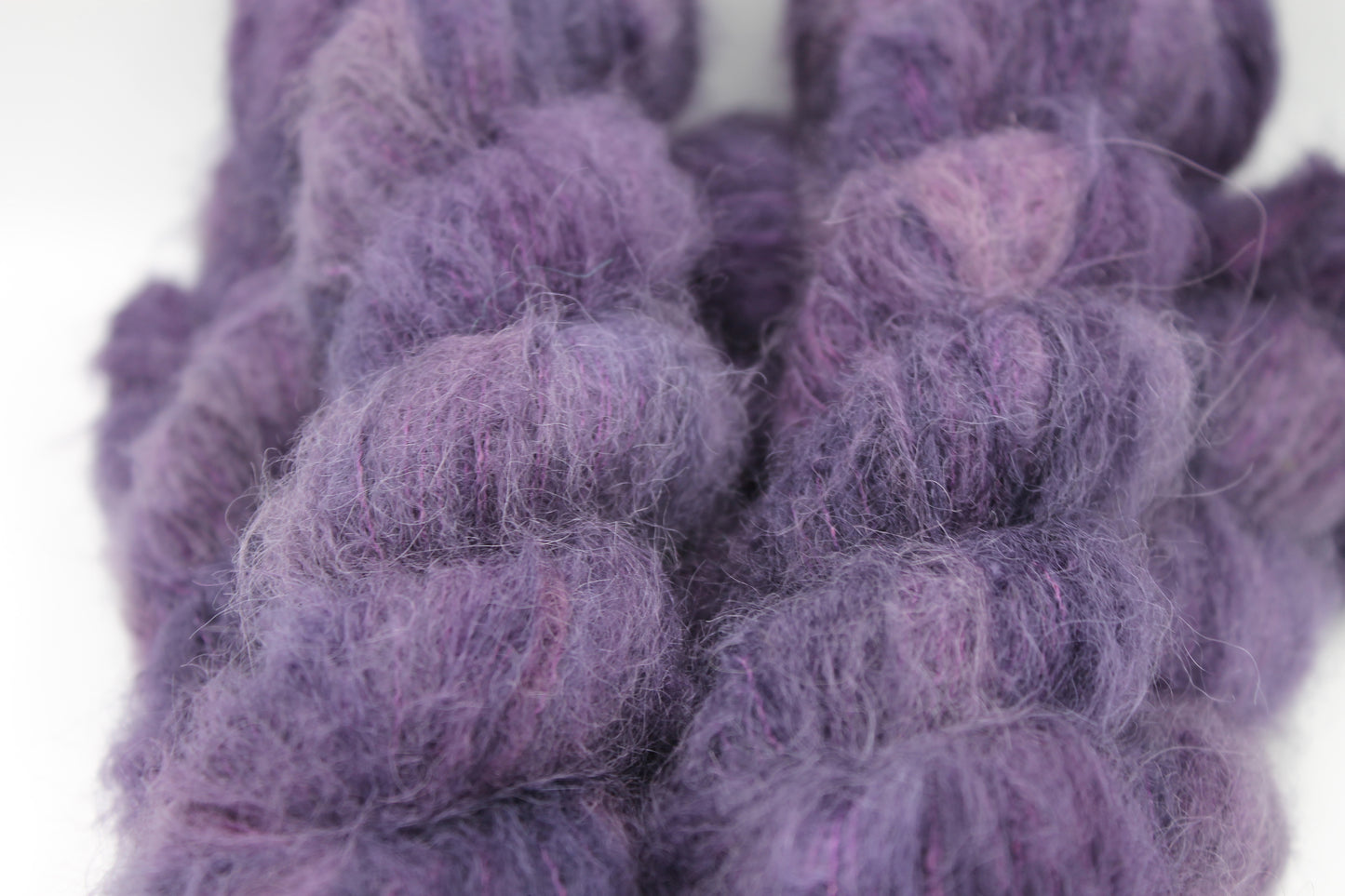 Elderberry Exquisite Lace Yarn 50g Skein 74% Baby Suri Alpaca 26% Mulberry Silk