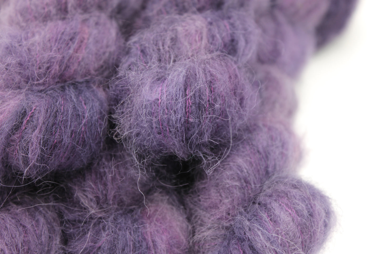 Elderberry Exquisite Lace Yarn 50g Skein 74% Baby Suri Alpaca 26% Mulberry Silk
