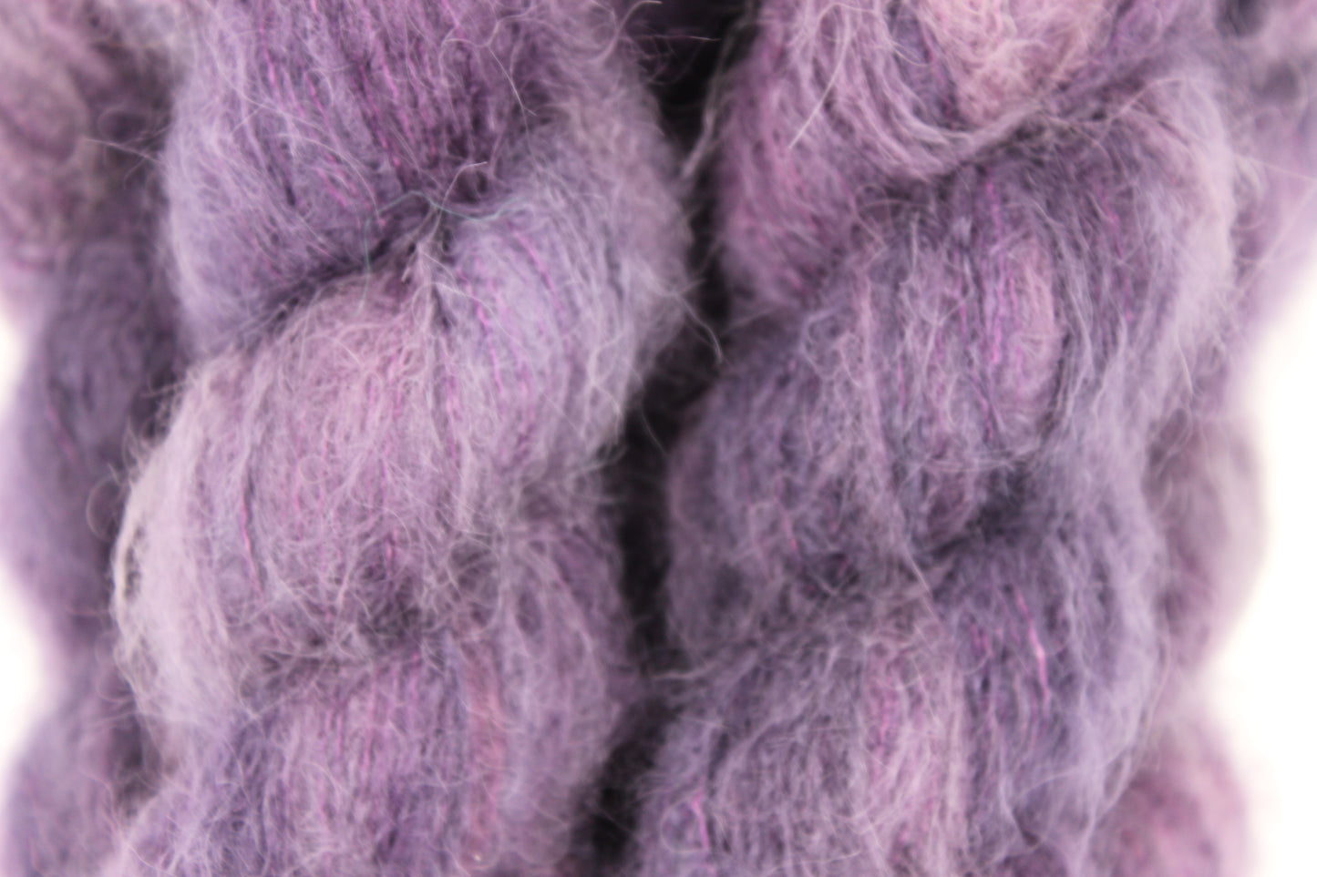 Elderberry Exquisite Lace Yarn 50g Skein 74% Baby Suri Alpaca 26% Mulberry Silk