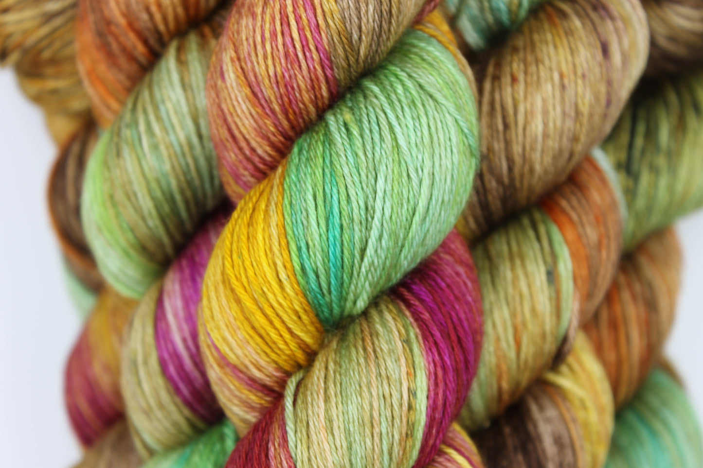 Autumnal Hedgerow - 50% Superwash Merino Wool, 50% Silk, 100g