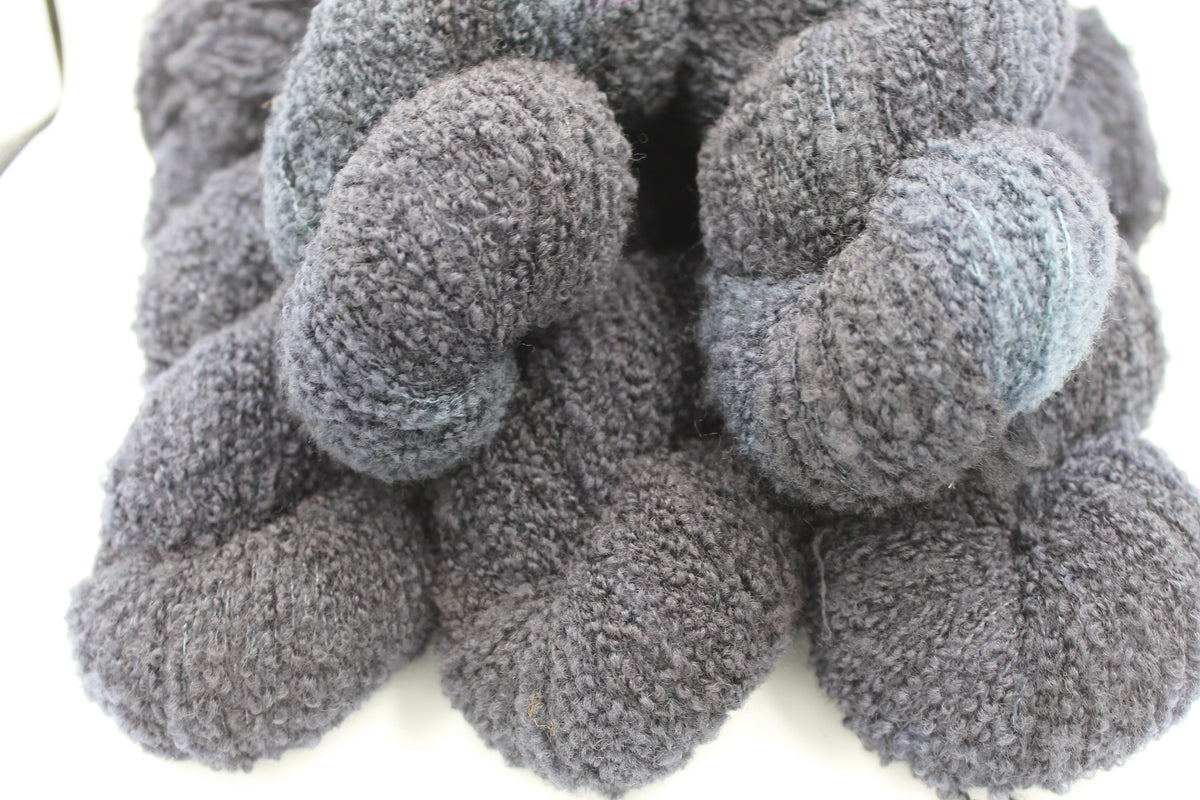 Jemimas Fuzzy Soul 80% Superfine Merino Wool Boucle Yarn - 20% Nylon Lace Weight 100g Skein
