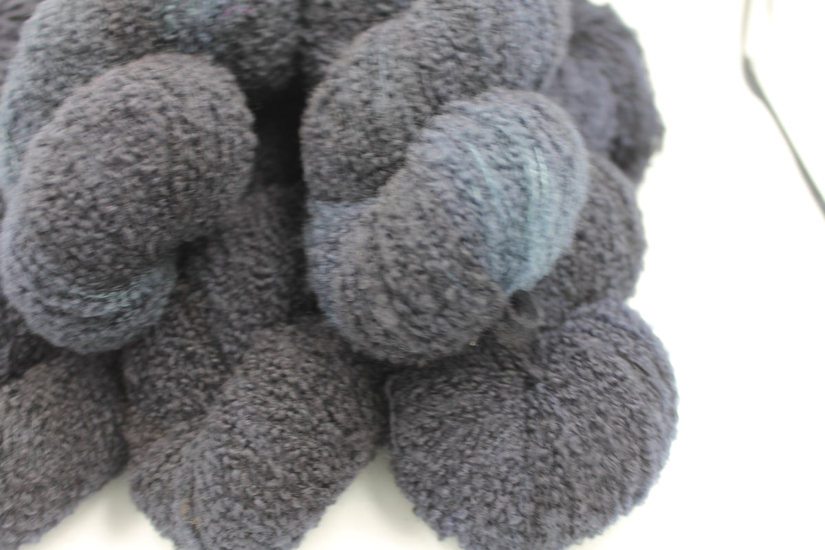 Jemimas Fuzzy Soul 80% Superfine Merino Wool Boucle Yarn - 20% Nylon Lace Weight 100g Skein