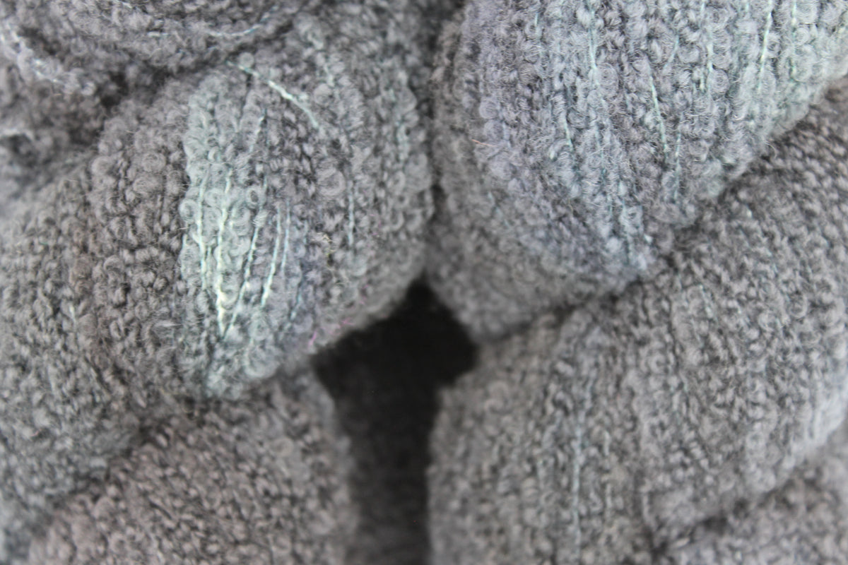 Jemimas Fuzzy Soul 80% Superfine Merino Wool Boucle Yarn - 20% Nylon Lace Weight 100g Skein