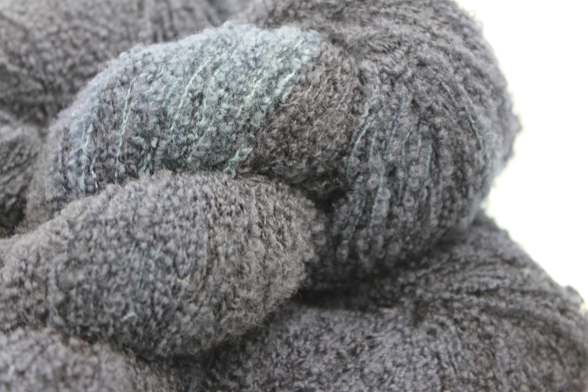 Jemimas Fuzzy Soul 80% Superfine Merino Wool Boucle Yarn - 20% Nylon Lace Weight 100g Skein
