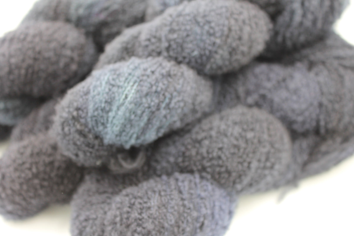 Jemimas Fuzzy Soul 80% Superfine Merino Wool Boucle Yarn - 20% Nylon Lace Weight 100g Skein